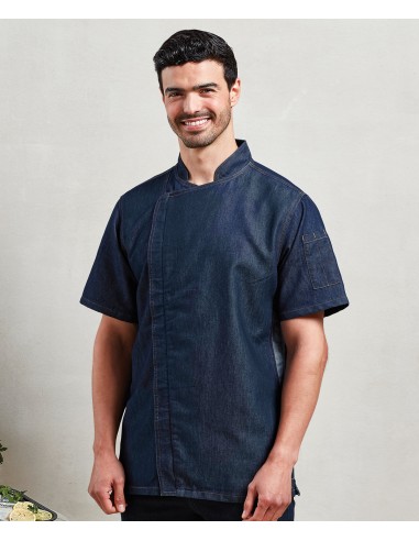 P-PR906-Chefs Zip-Close Short Sleeve Jacket